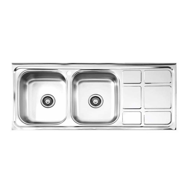 سینک استیل روکار الماس کد 04